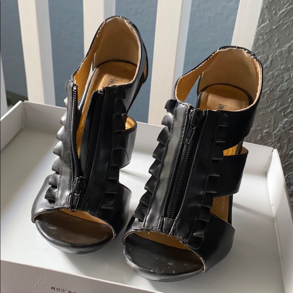 Black heels